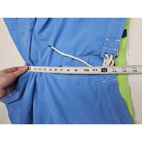 Polo Ralph Lauren Board Shorts Men's Large Bright Blue Mesh Lined Swimming - Picture 3 of 10